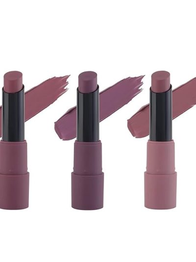 Mars Matte Lipstick Box Set of 3 (Plums-03)